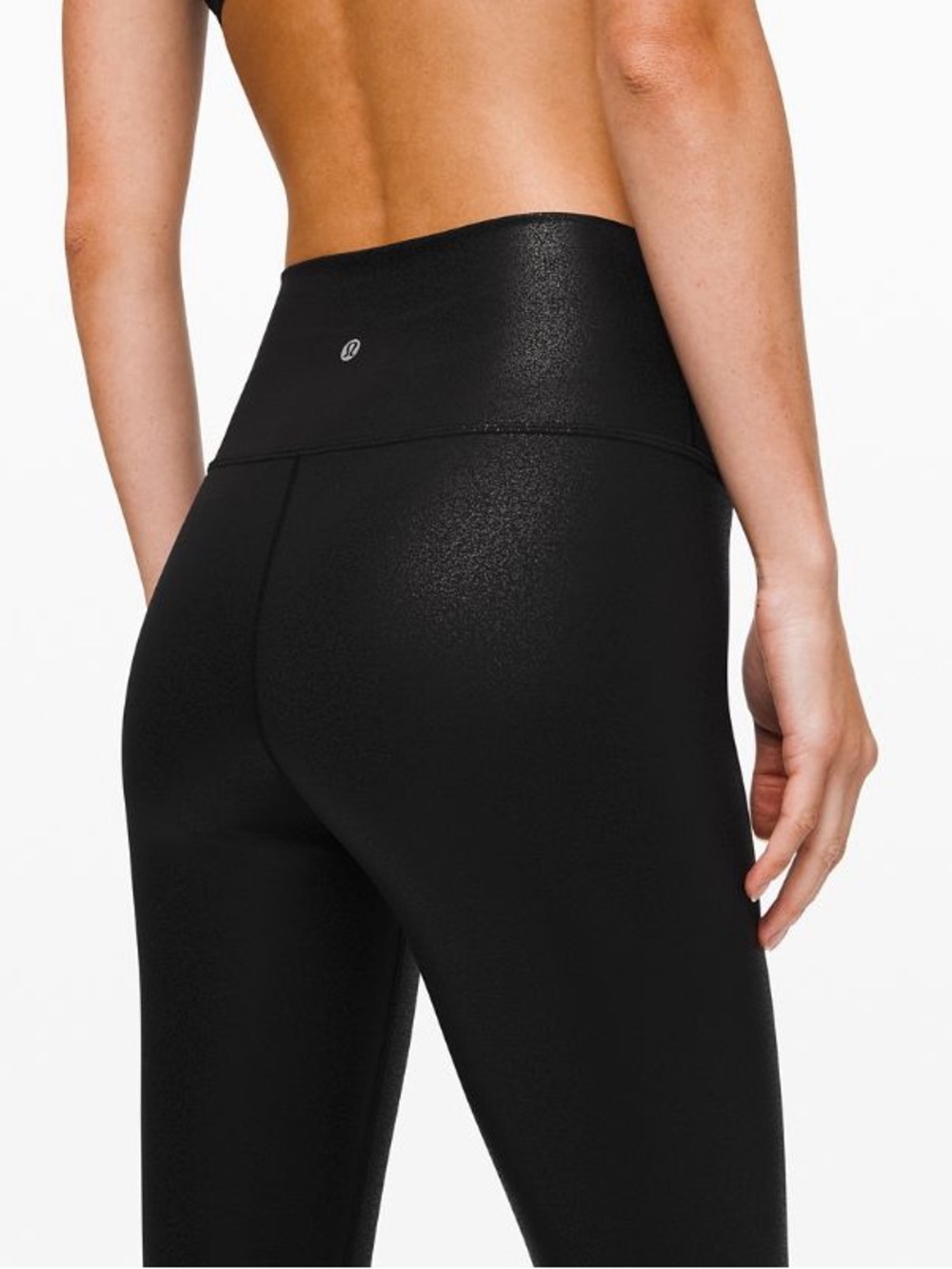 Lululemon Athletica Wunder Under High Rise Tight Foil Leggings